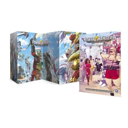 Power Rangers RPG book A Glutton for Punishment Adventure & GM Screen angol nyelvű termékfotó