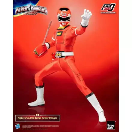 Power Rangers Turbo FigZero 1/6 Red Turbo Power Ranger akciófigura 30 cm termékfotója