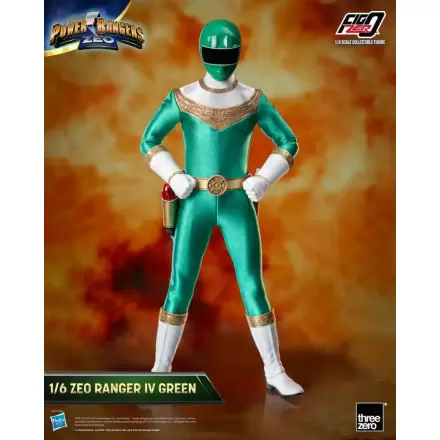 Power Rangers Zeo FigZero 1/6 Ranger IV Green akciófigura 30 cm termékfotója