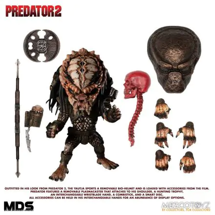 Predator 2 Mezco Designer Series Deluxe City Hunter akciófigura 15 cm termékfotó