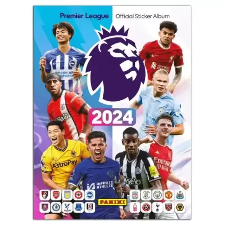 Premier League Official Sticker Collection 2024 Album Angol nyelvű matrica album termékfotója