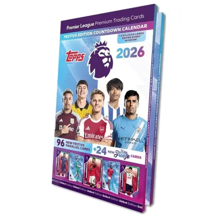 Premier League Trading Cards 2026 Countdown calendar adventi naptár termékfotó