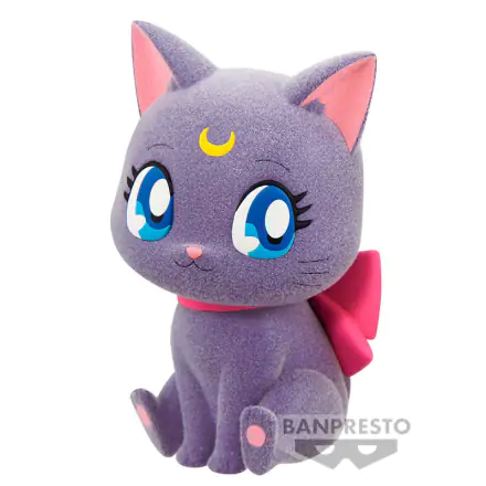 Pretty Guardian Sailor Moon Cosmos the Movie Luna Big Ribbon Fluffy Puffy figura 7cm termékfotója