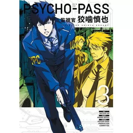 Psycho-Pass: Inspector Shinya Kogami Manga Volume 3 angol nyelvű termékfotó