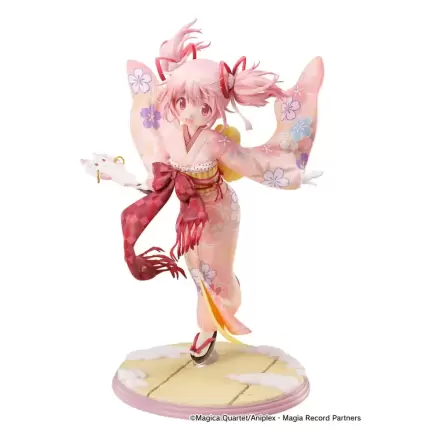 Puella Magi Madoka Magica Side Story Magia Record 1/7 Madoka Kaname Kimono Ver. PVC szobor figura 22 cm termékfotó