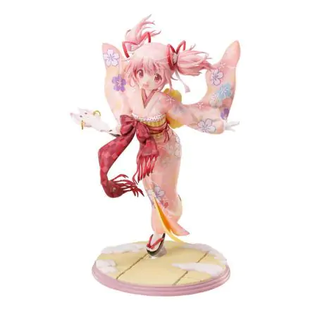 Puella Magi Madoka Magica Side Story Magia Record 1/7 Madoka Kaname Kimono Ver. PVC szobor figura 22 cm termékfotó