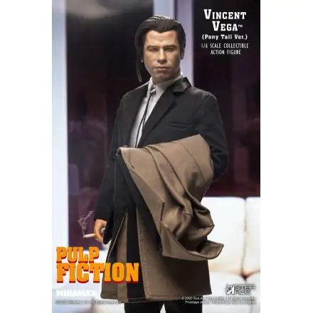 Pulp Fiction My Favourite Movie 1/6 Vincent Vega 2.0 (Pony Tail) akciófigura 30 cm termékfotó