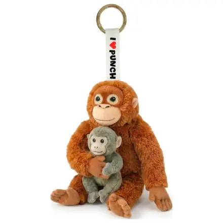 Punch monkey plüss kulcstartó 15cm termékfotó