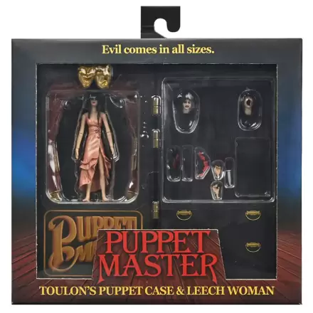 Puppet Master Toulons Puppet Case & Leech Woman figura 10cm termékfotója