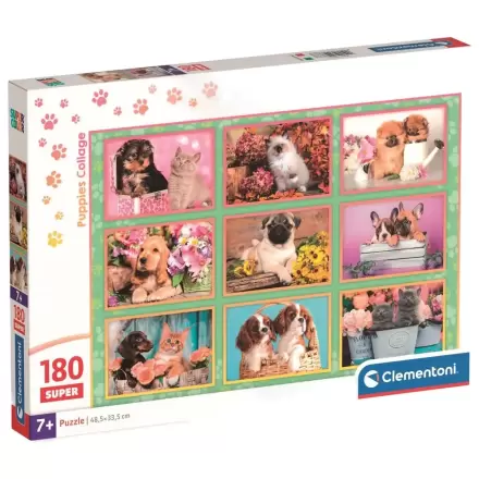Puppies Collage super puzzle 180db-os termékfotó