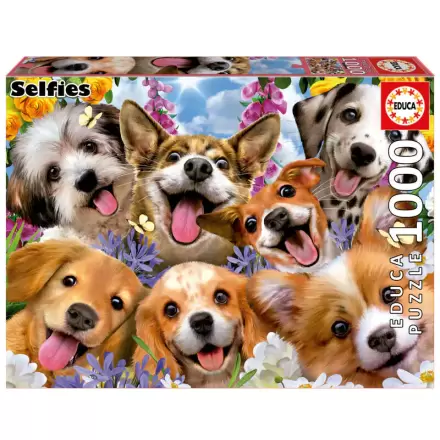 Puppies Selfie puzzle 1000db-os termékfotó