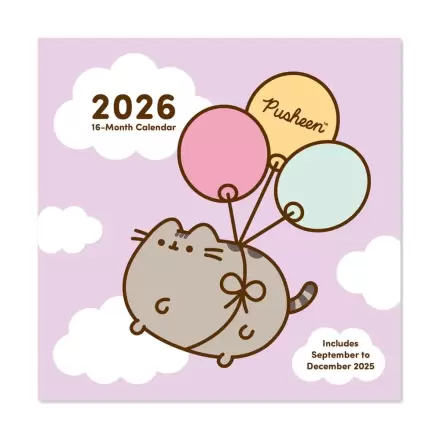 Pusheen 2025-2026 naptár termékfotó