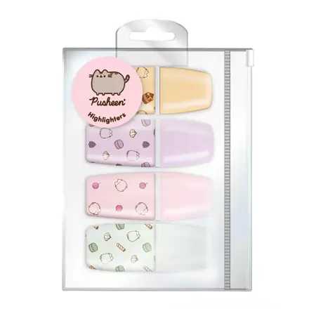 Pusheen 4 db-os szövegkiemelő csomag termékfotó