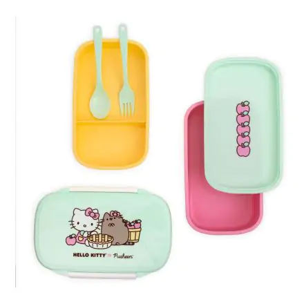 Pusheen Bento Hello Kitty Uzsonnásdoboz csomag termékfotó