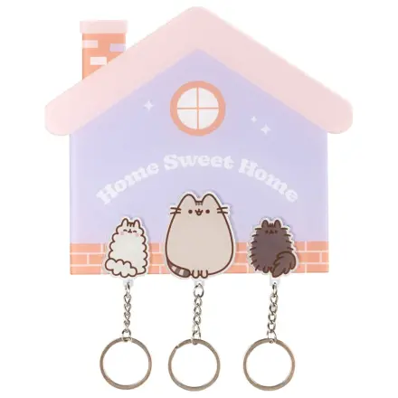 Pusheen fali kulcstartó 3 db kulcstartóval termékfotó