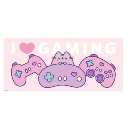 Pusheen gamer egérpad termékfotó