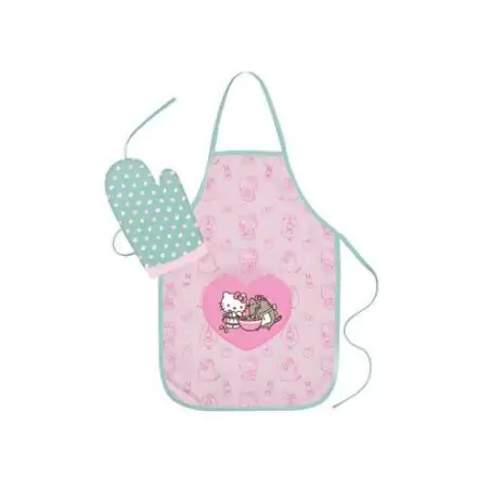 Pusheen Hello Kitty kötény és edényfogó kesztyű csomag termékfotó