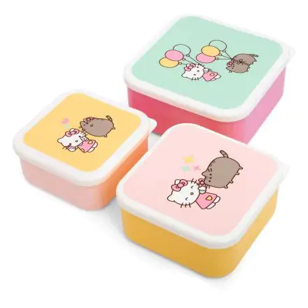 Pusheen Hello Kitty uzsonnásdoboz csomag termékfotó