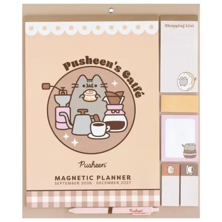 Pusheen mágneses heti tervező 2026/27 30 x 35 cm termékfotó