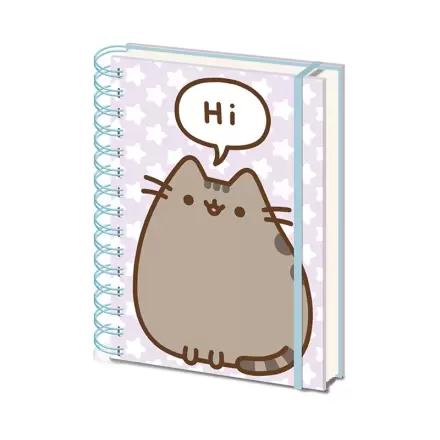 Pusheen Says Hi A5 jegyzetfüzet termékfotója