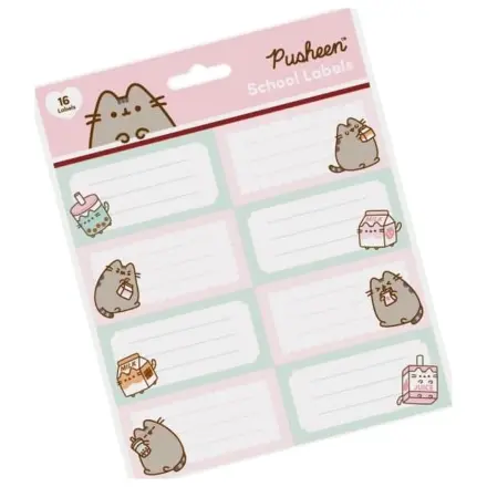 Pusheen Sips füzetcímke  termékfotó