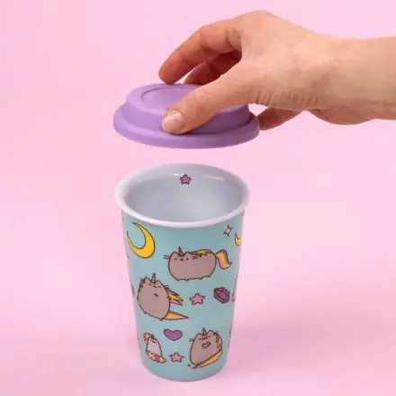 Pusheen utazó bögre Pattern termékfotó