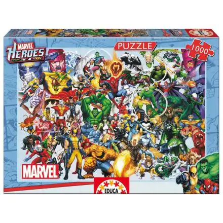 Puzzle Superheroes Marvel 1000 db.-os termékfotója