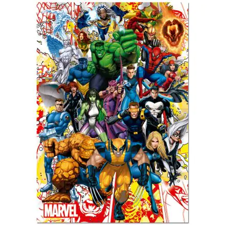 Puzzle Superheroes Marvel 500 db.-os termékfotója