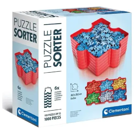 Puzzle szortírozó Red 6 db-os Clementoni termékfotó