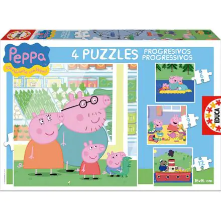 Puzzles Peppa Pig 6-9-12-16 termékfotója
