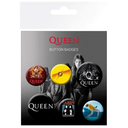 Queen kitűző csomag termékfotó