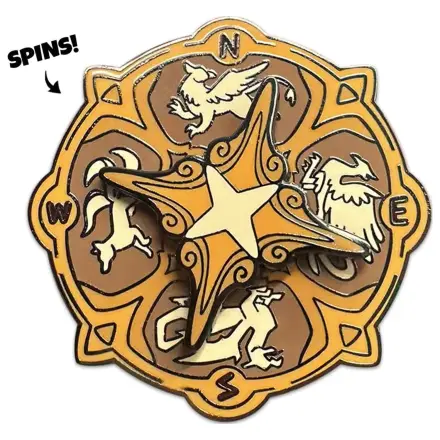 Quincy's Tavern Compass kitűző 5 cm termékfotó