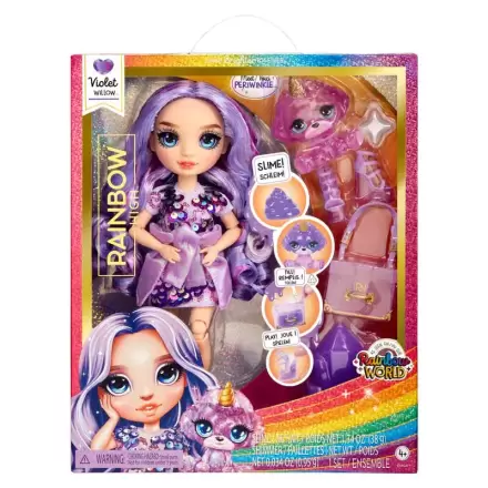 Rainbow High Rainbow World Violet játék baba 25cm termékfotója