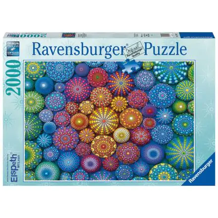 Rainbow mandala puzzle 2000db-os termékfotó