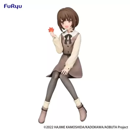 Rascal Does Not Dream Noodle Stopper Kaede Azusagawa Autumn Outfit Ver. PVC szobor figura 14 cm termékfotó