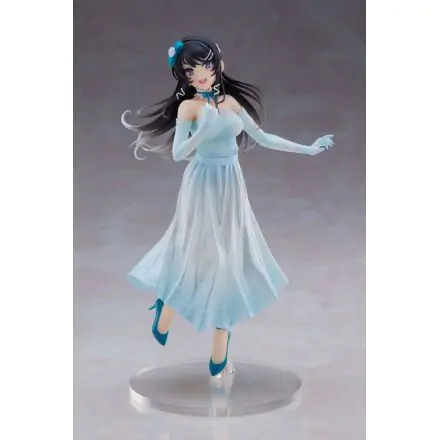 Rascal Does Not Dream of Bunny Girl Senpai Coreful Mai Sakurajima Party Dress Ver. PVC szobor figura 20 cm termékfotó