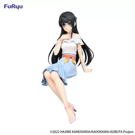 Rascal Does Not Dream of Bunny Girl Senpai Noodle Stopper Mai Sakurajima Summer Outfit Ver. PVC szobor figura 15 cm termékfotó