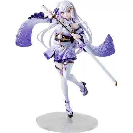 Re:ZERO -Starting Life in Another World- 1/7 Emilia Combat Outfit ver. PVC szobor figura 24 cm termékfotó