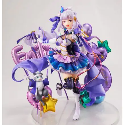 Re: Zero Starting Life in Another World 1/7 Emilia Idol Ver. szobor figura 24 cm termékfotó