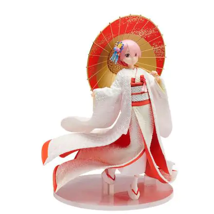 Re:ZERO -Starting Life in Another World- 1/7 Ram -Shiromuku- PVC szobor figura 24 cm termékfotó