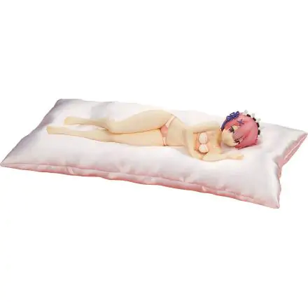 Re:ZERO -Starting Life in Another World- 1/7 Ram Sleep Sharing Pink Lingerie Ver. PVC szobor figura 23 cm termékfotó