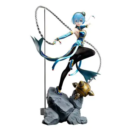 Re:ZERO -Starting Life in Another World- 1/7 Rem China Dress Ver. PVC szobor figura 30 cm termékfotó