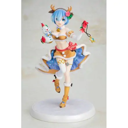 Re:ZERO -Starting Life in Another World- 1/7 Rem Christmas Maid Ver. PVC szobor figura 24 cm termékfotó