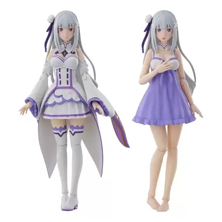 Re:Zero Starting Life in Another World Emilia DX Ver. Műanyag modell készlet 16 cm  termékfotó