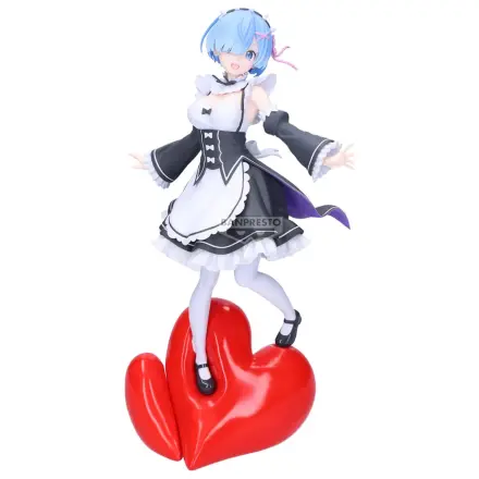 Re:Zero Starting Life in Another World Espresto Poppin Heart Rem figura 28cm termékfotó
