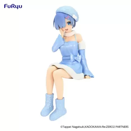 Re:Zero Starting Life in Another World Noodle Stopper Rem Snow hercegnő Pearl Color Ver. PVC szobor figura 14 cm termékfotó
