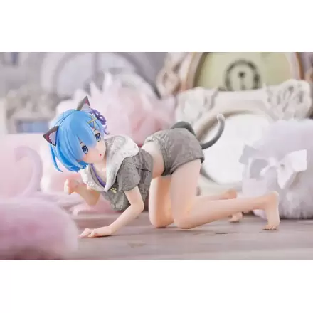 Re:Zero - Starting Life in Another World Rem Cat Roomwear Version Renewal Edition PVC szobor figura termékfotó