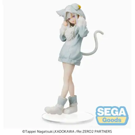 Re:Zero Starting Life in Another World SPM Emilia The Great Spirit Puck PVC szobor figura 21 cm termékfotó