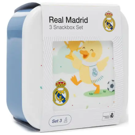 Real Madrid 3 uzsonnás doboz csomag termékfotó
