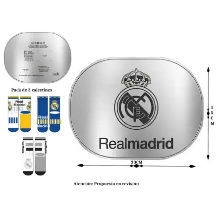 Real Madrid 3db-os zokni szett termékfotó